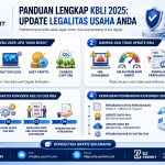 Ilustrasi panduan lengkap cara update KBLI 2025 untuk legalitas usaha dan NIB.