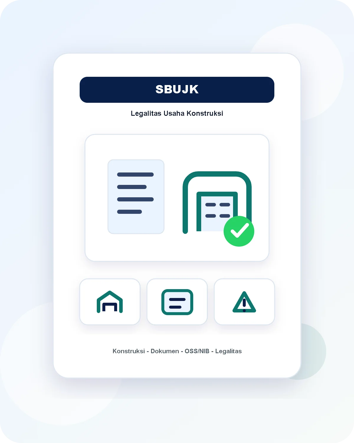 Ilustrasi pendampingan Sertifikat Badan Usaha Jasa Konstruksi bersama EZ Permit